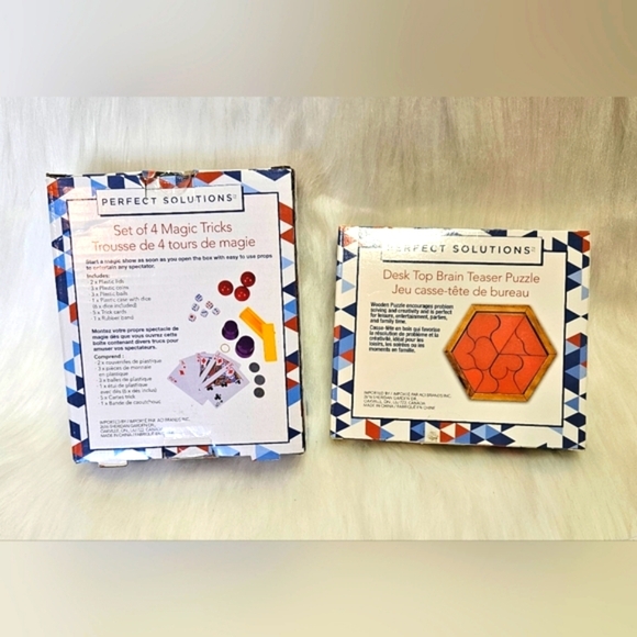 Perfect Solutions Magician Impressive Magic Trick 4 Set & Desktop Puzzle (New) - Picture 2 of 3